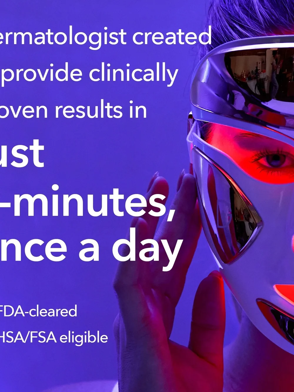 LED Light Therapy Facial Mask Dr Dennis Gross SpectraLite™ FaceWare Pro